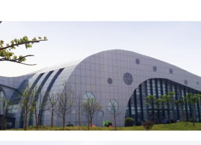 河北区会议中心外景网架工程